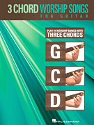 3-Chord Worship Songs for Guitar Guitar and Fretted sheet music cover